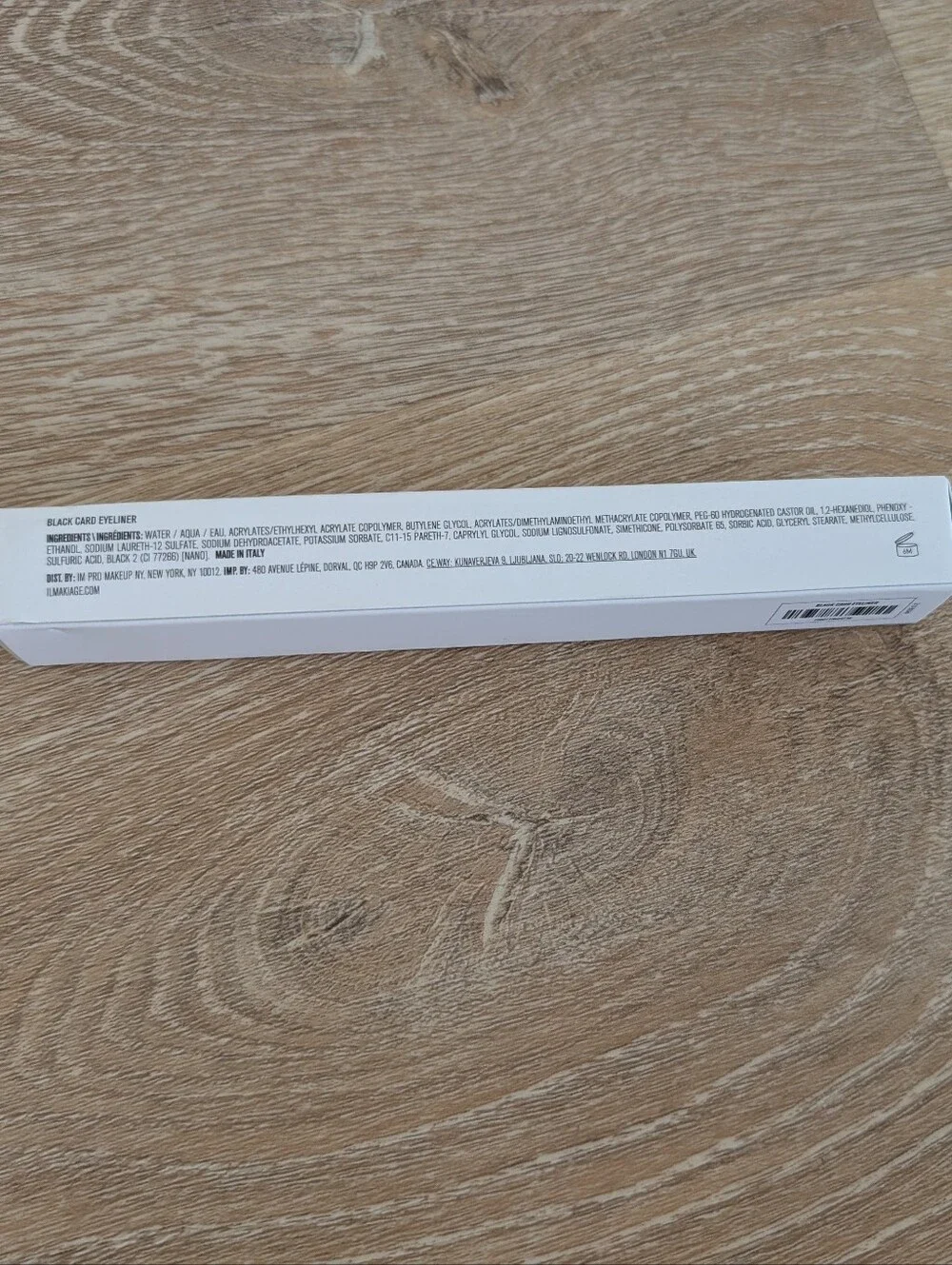 *NIB* IL MAKIAGE Black Waterproof Liquid Eyeliner